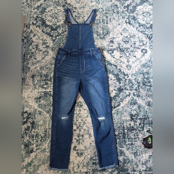 Madewell Roadster Blue Jean Overalls Size M - Picture 4 of 12